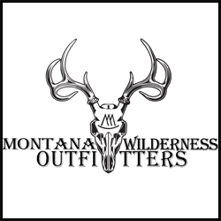 Montana Wilderness Outfitter Logo, by Blue Lynx Design